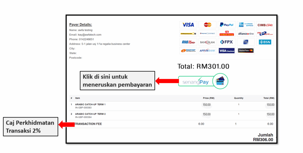 Bayaran Kad Kredit 2