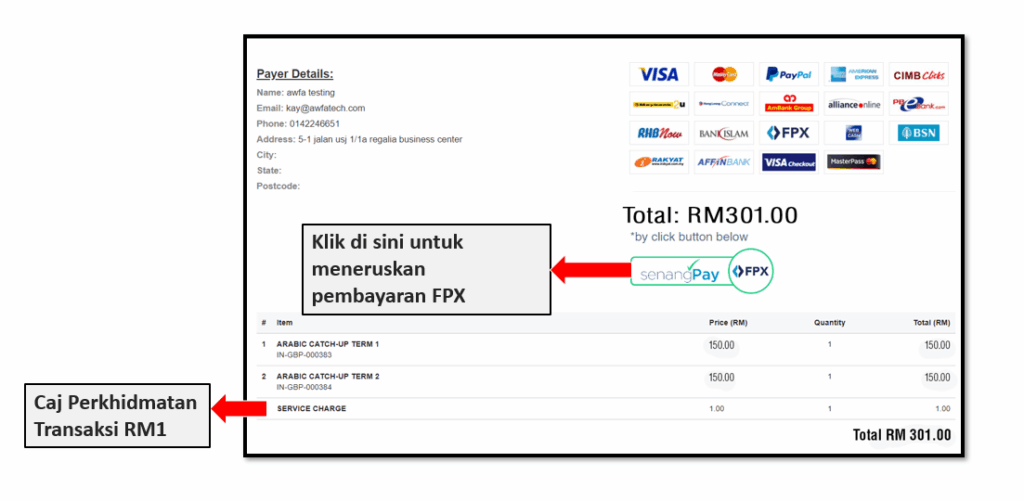Bayaran FPX 3